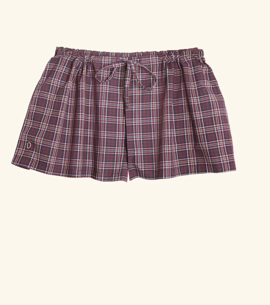 Fan Short Tartan