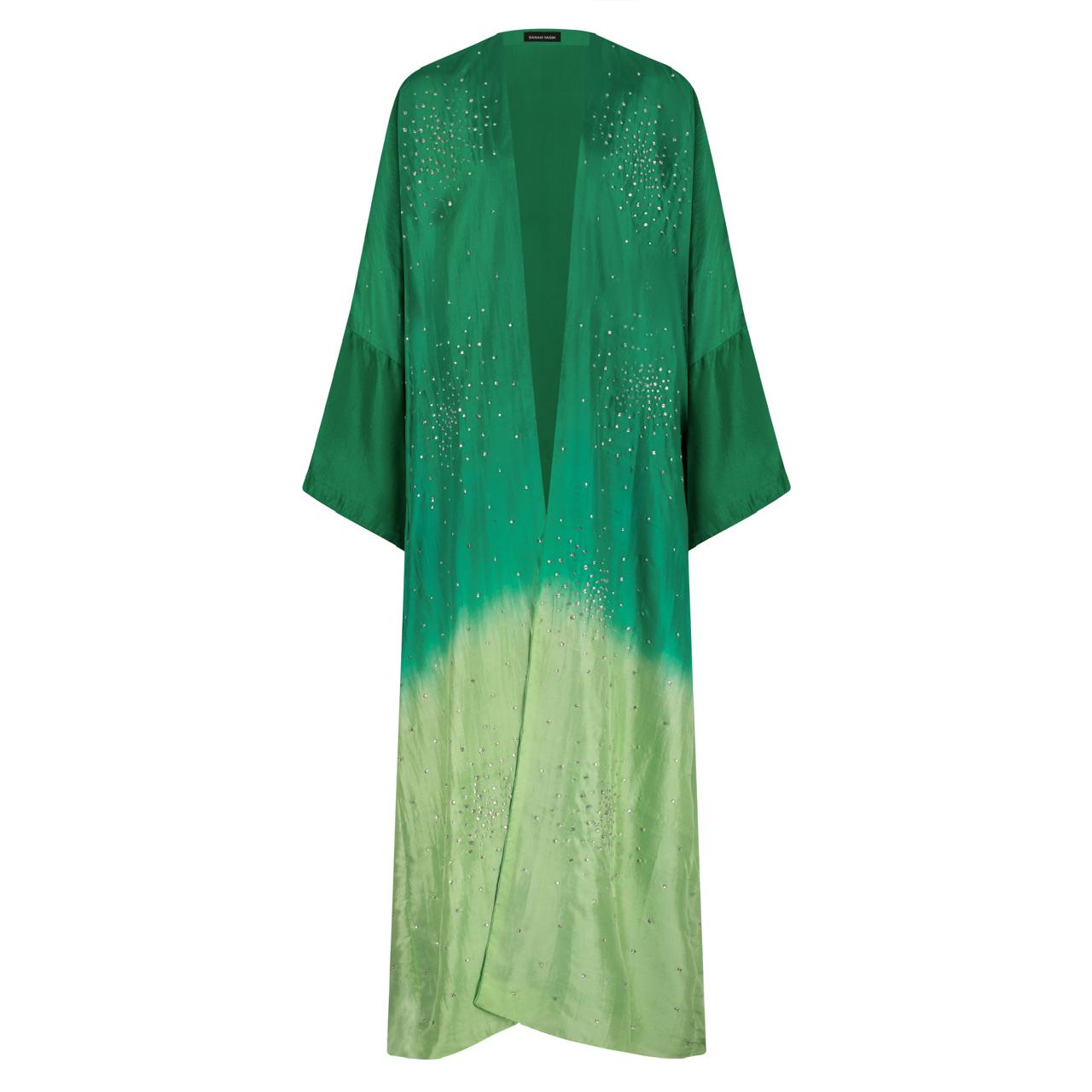Stardust Tie-Dye Open Kimono