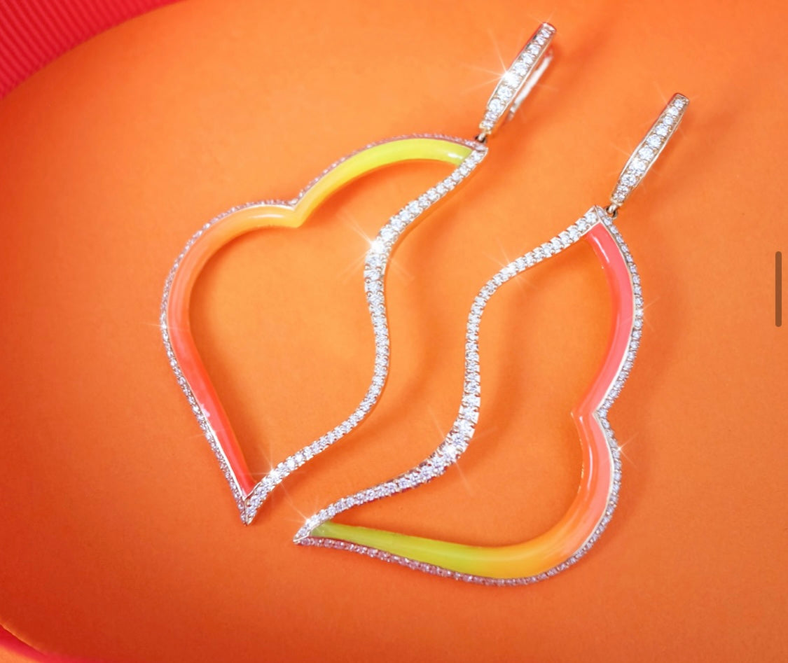 The Flame Sky Earrings