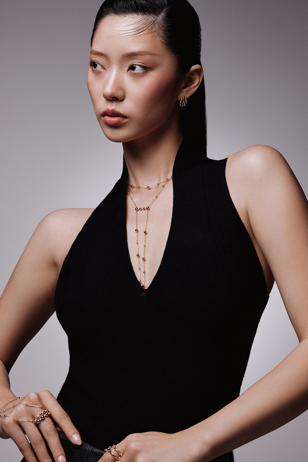 ENISHI DOUBLE NECKLACE