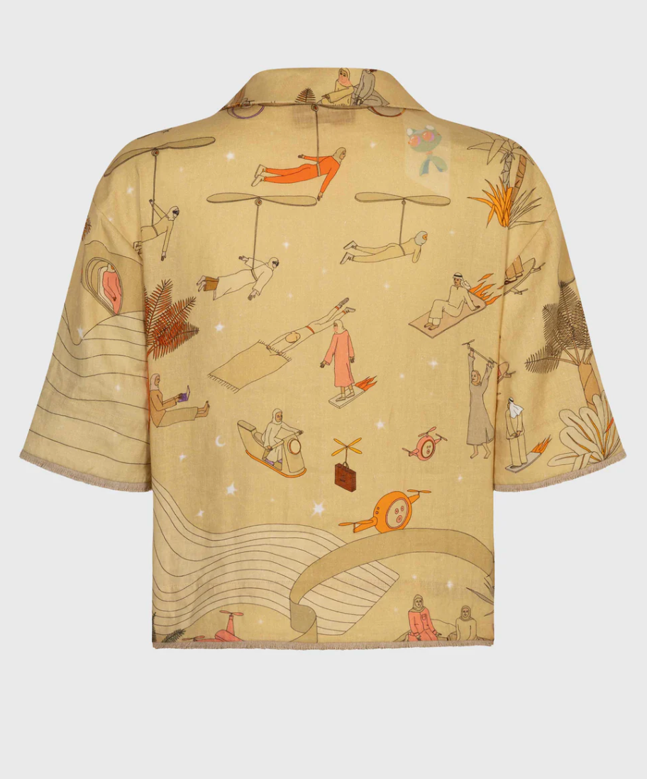 Dune Drifter Linen Shirt