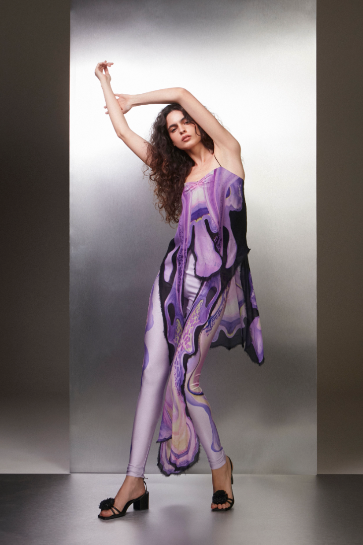 FLOWER BLOUSE - SIZE XL