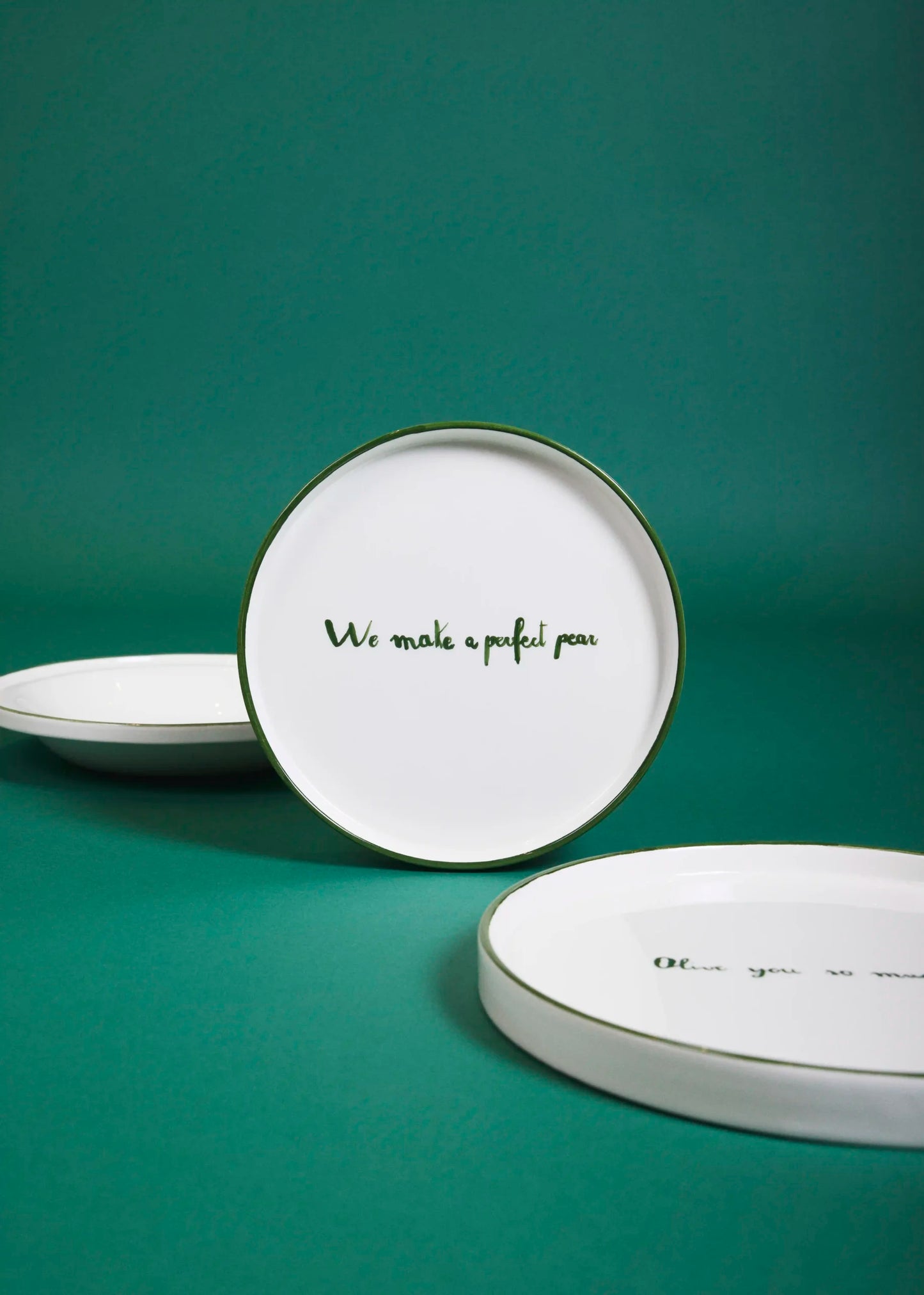 We Make A Perfect Pear Dessert Plate