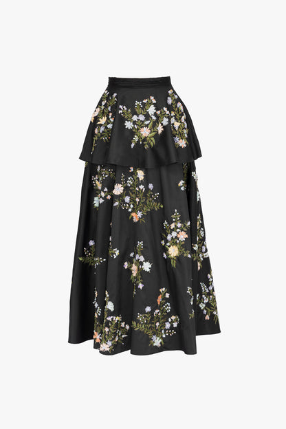 Metier Collection Jardin Double Layer Skirt