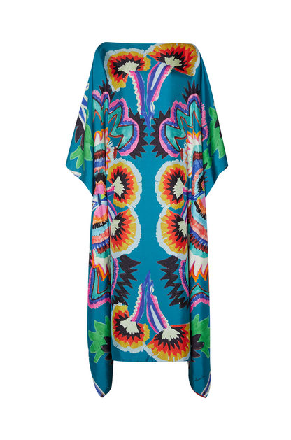 Paradeisos Kaftan Papagalos Zoi Turquoise