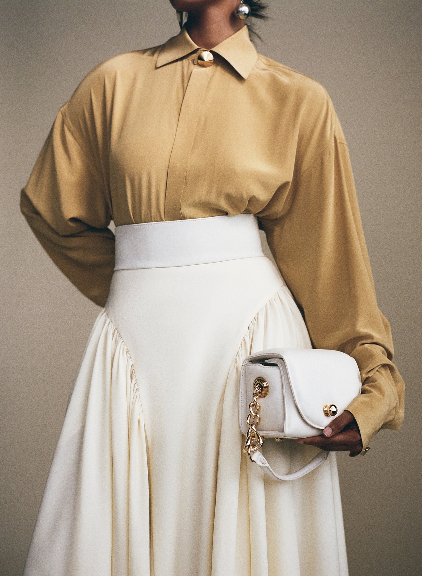 Currents Skirt in Creme