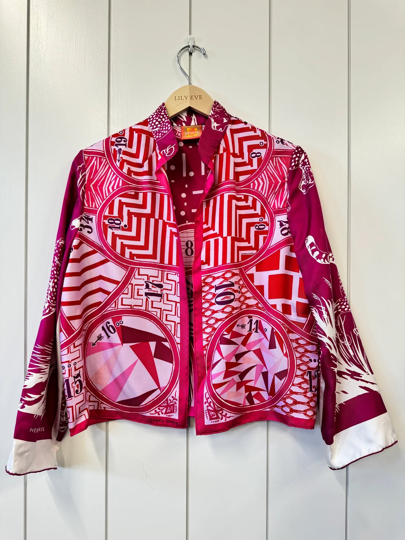 Silk Series Jacket V - Pink