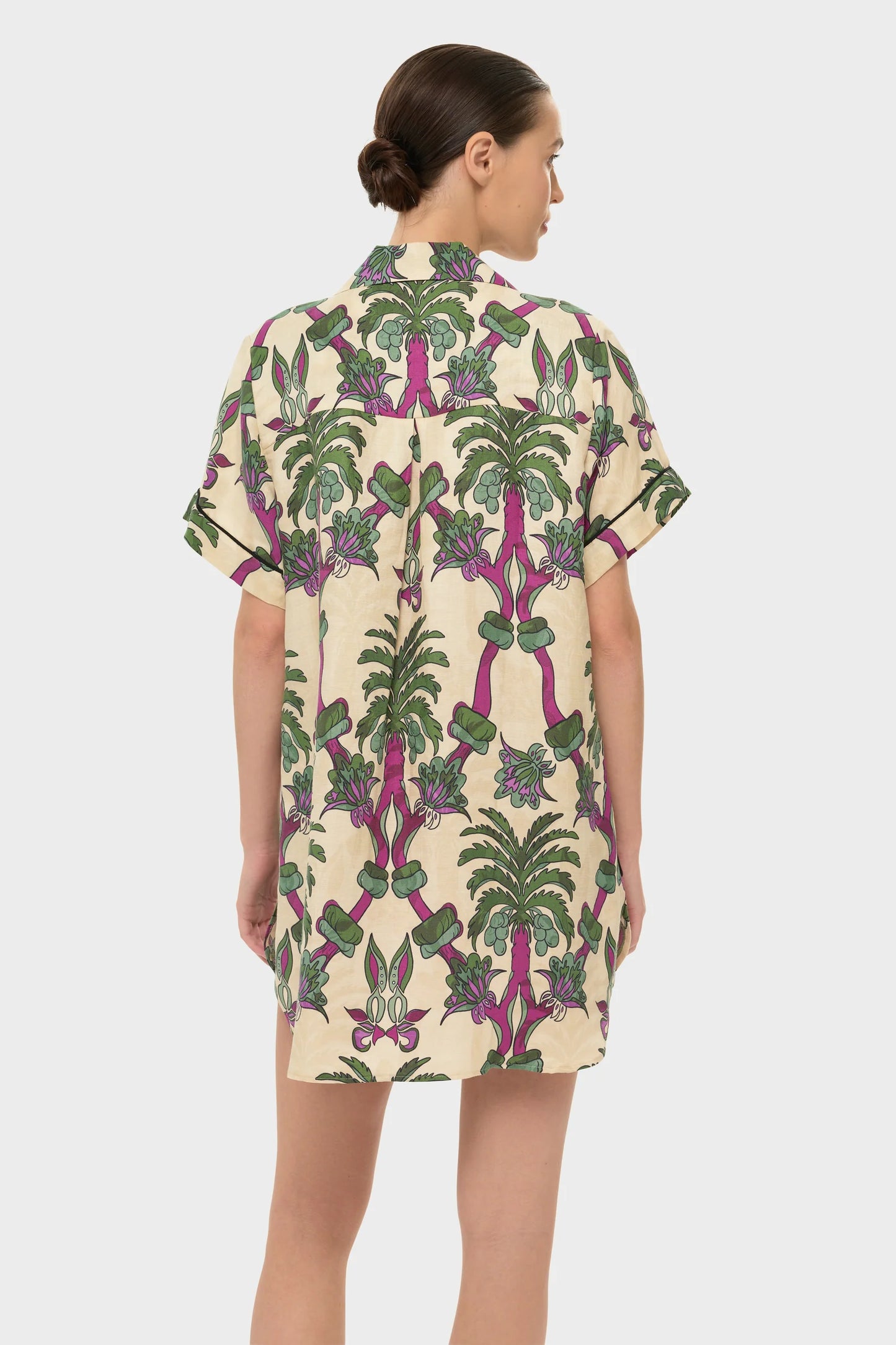 Palmera AquaFlora Logan Button Down Shirt