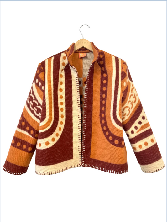 The Red Belts Blanket Jacket II