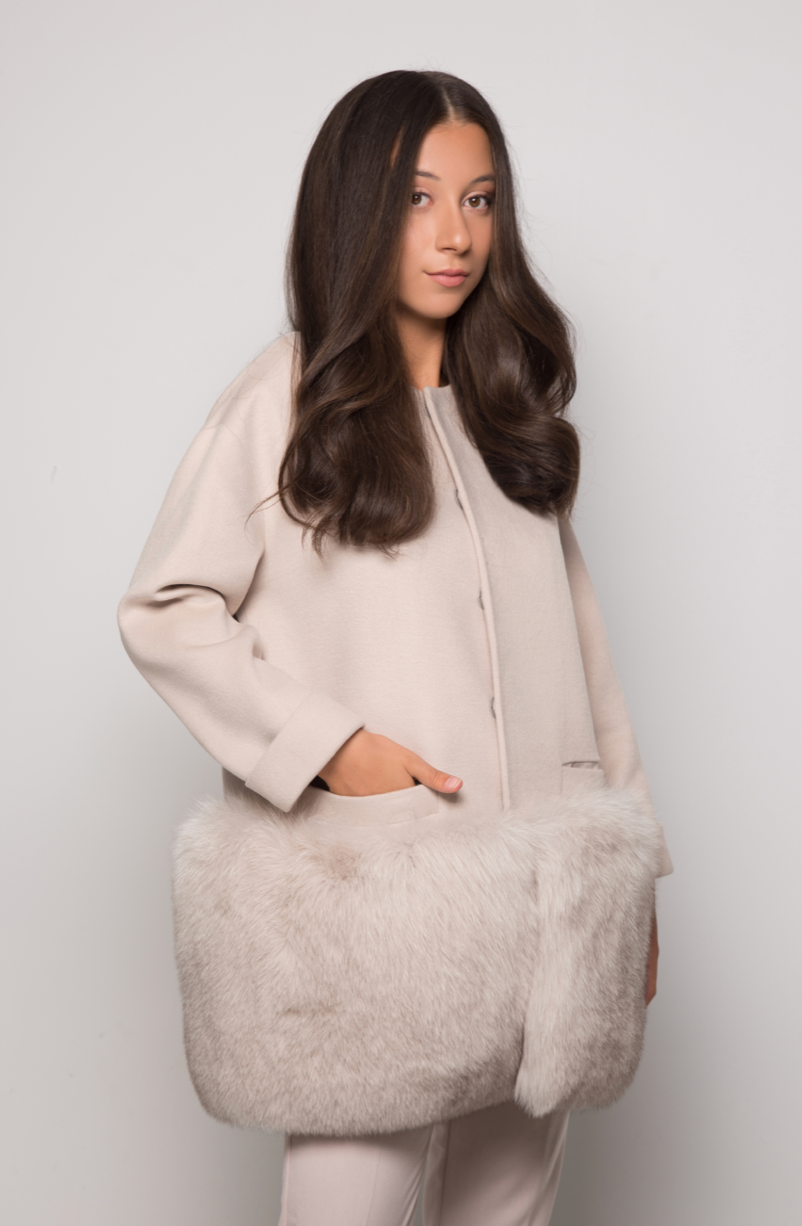 Classic Zima Coat With Fox Fur