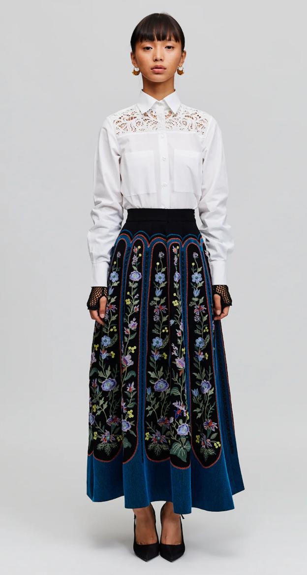 Metier Luna Flower Skirt