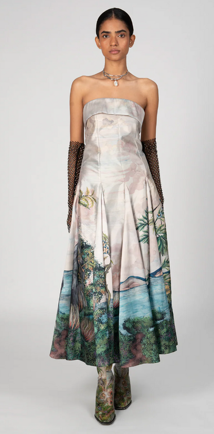 The River Godet Dress