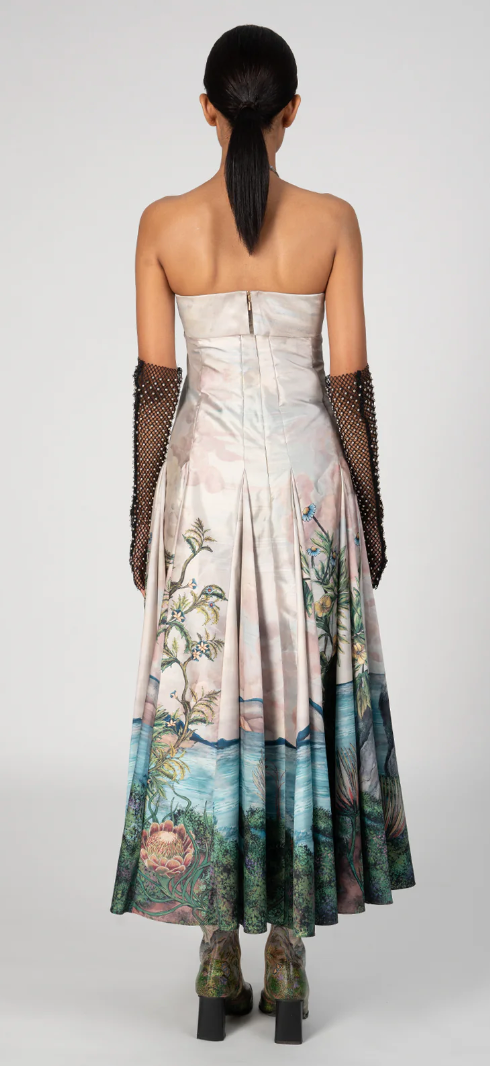 The River Godet Dress