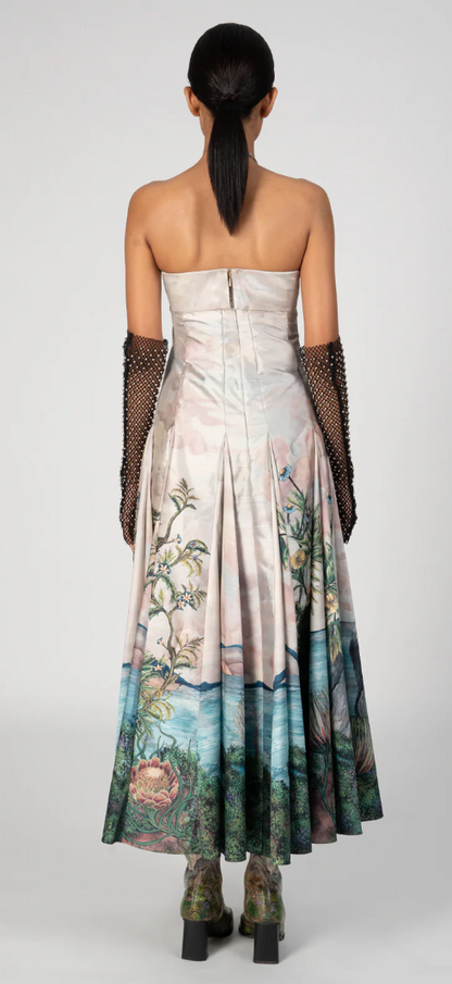 The River Godet Dress