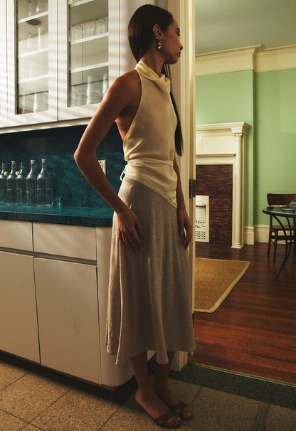 Sheer Kite Top in Ivory