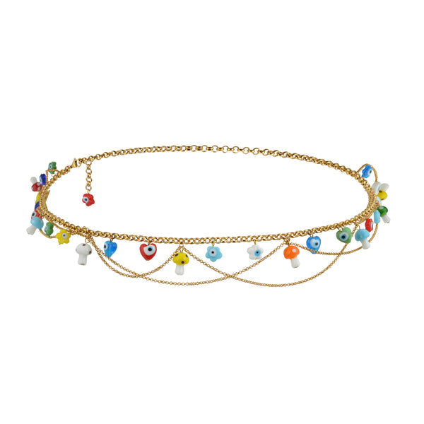 SMURFETTE BELLY CHAIN