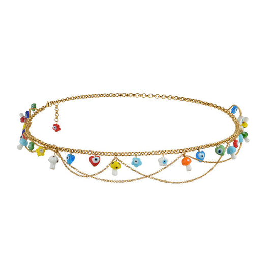 SMURFETTE BELLY CHAIN
