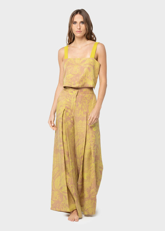 Serengeti Silva Pleated Pants