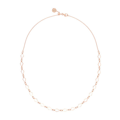 PINK OMBRE MOSAIC NECKLACE