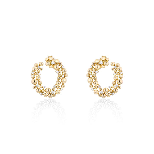 SHIBUYA ROUND EARRINGS