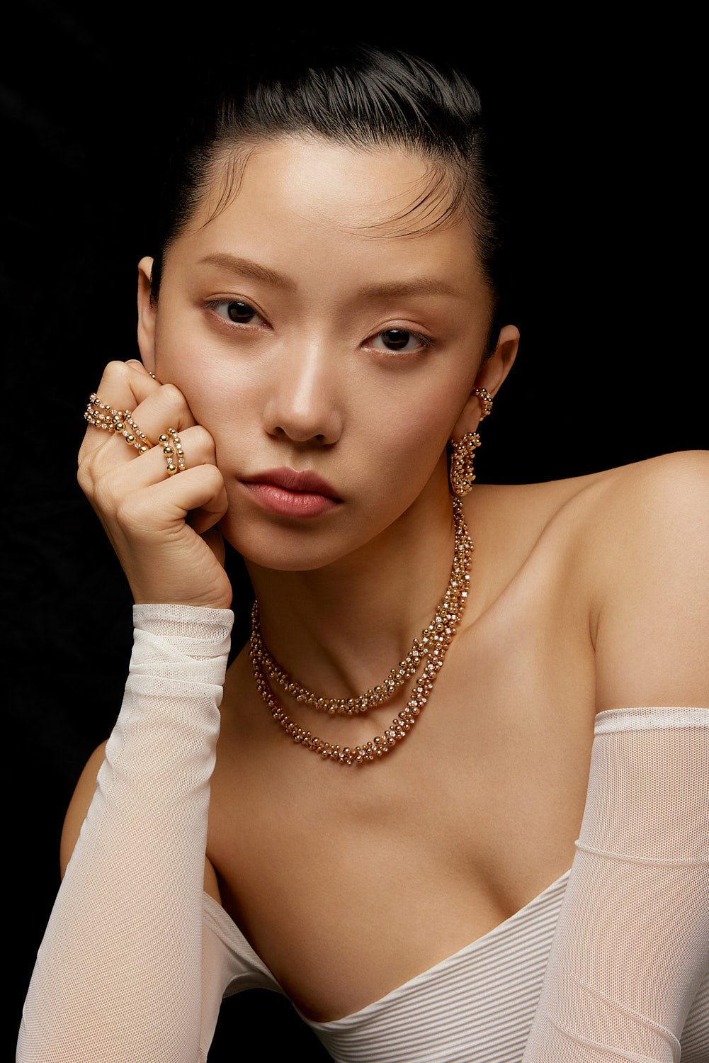 SHIBUYA ROUND EARRINGS