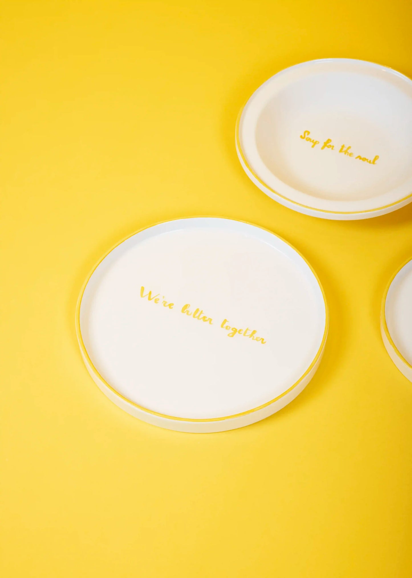 We’re Butter Together Dinner Plate
