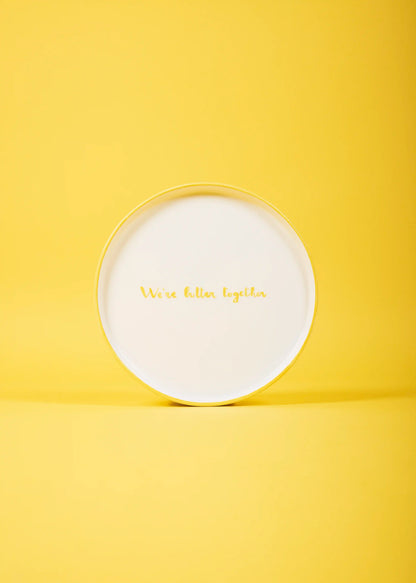 We’re Butter Together Dinner Plate